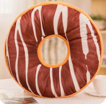 3D Donut Plush Cushion