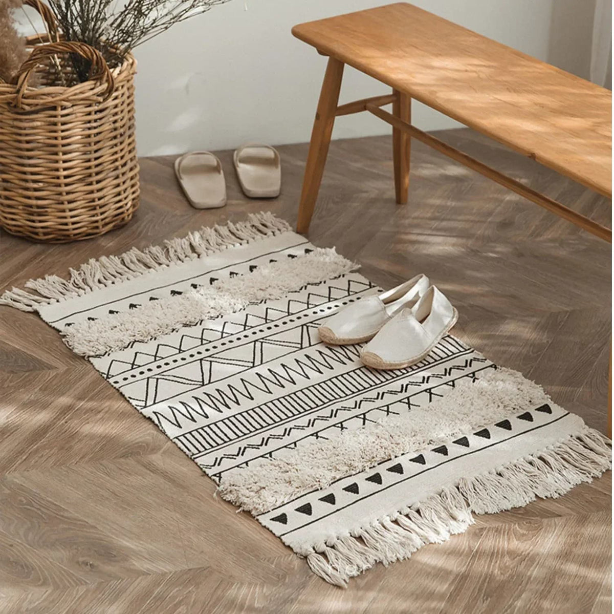 Moroccan Hand Woven Rug