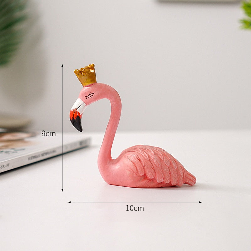 Pink Flamingo Statue