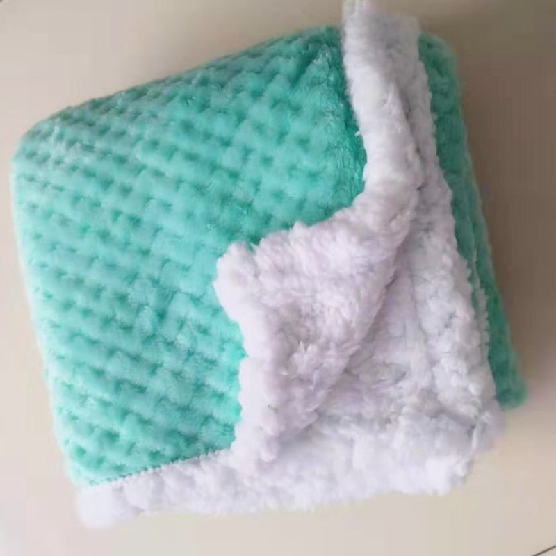 Thick Fleece Baby Blankets