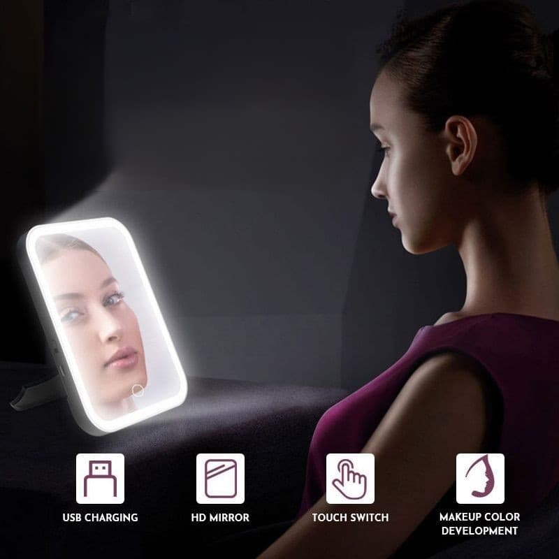 Portable LED Makeup Mirror