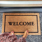 Classic Welcome Doormat Embossed