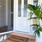 Classic Welcome Doormat Embossed