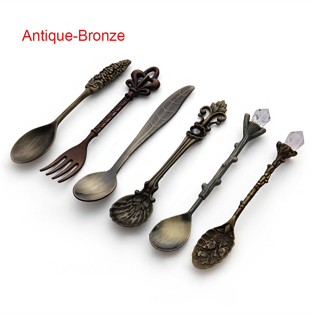 Vintage Royal Style Teaspoon Set