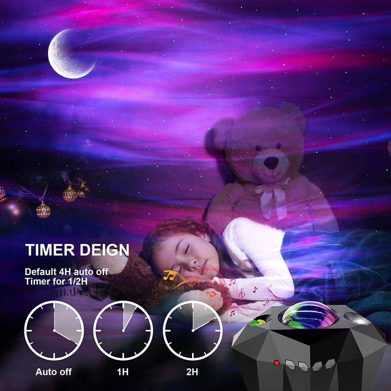 Aurora Starry Sky &amp; Moon Projector