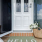 Hello Doormat - Eucalyptus