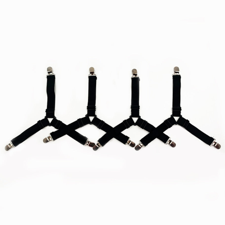 Adjustable Bed Suspenders (4 Piece)