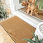 Durable Ribbed Coir Doormat