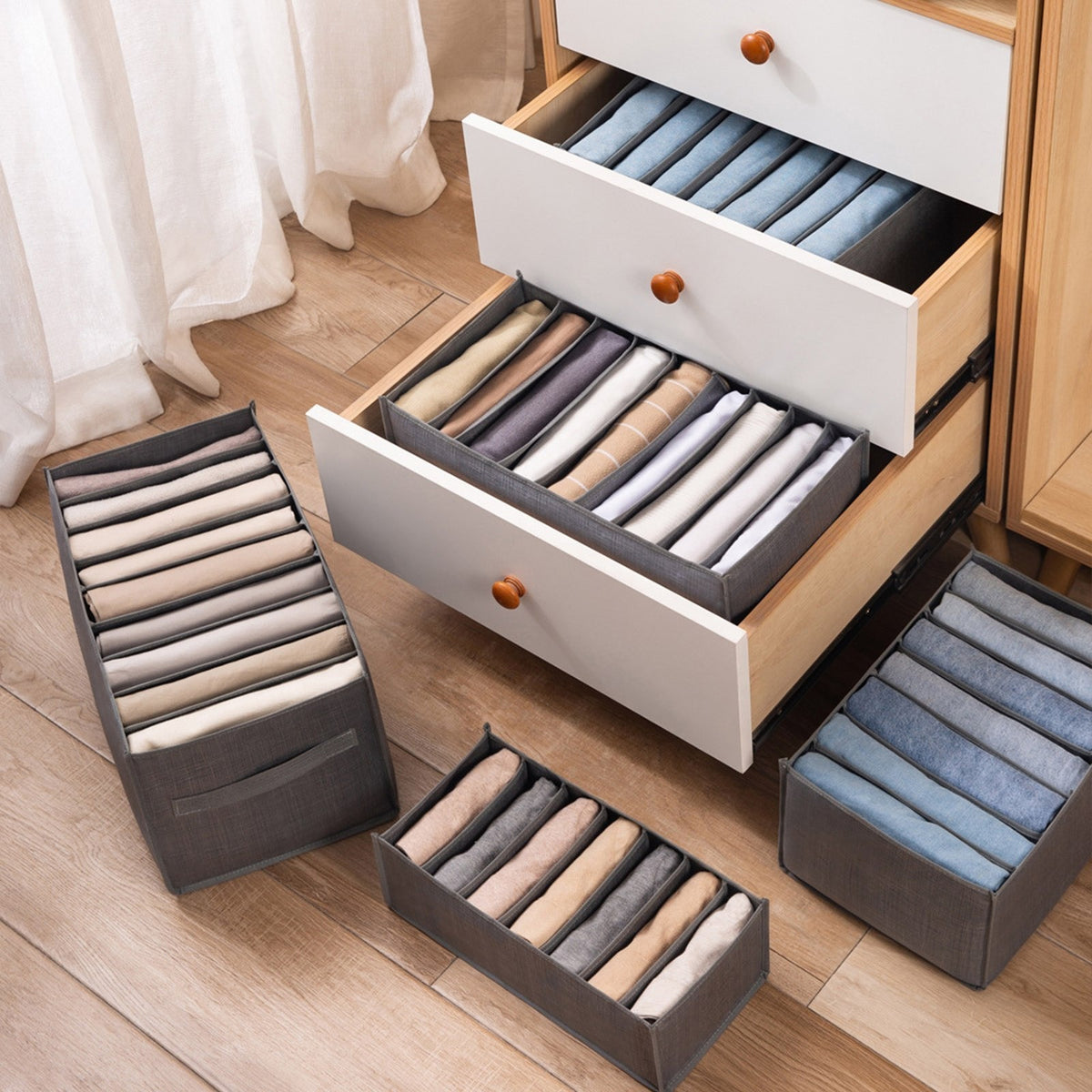 Fabric Clothing Storage Organisers