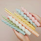 Spiral Scented Taper Candles (2pc)