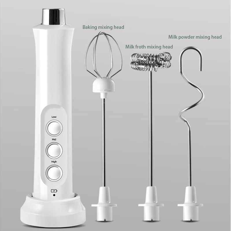 3 in 1 Portable Electric Milk Frother