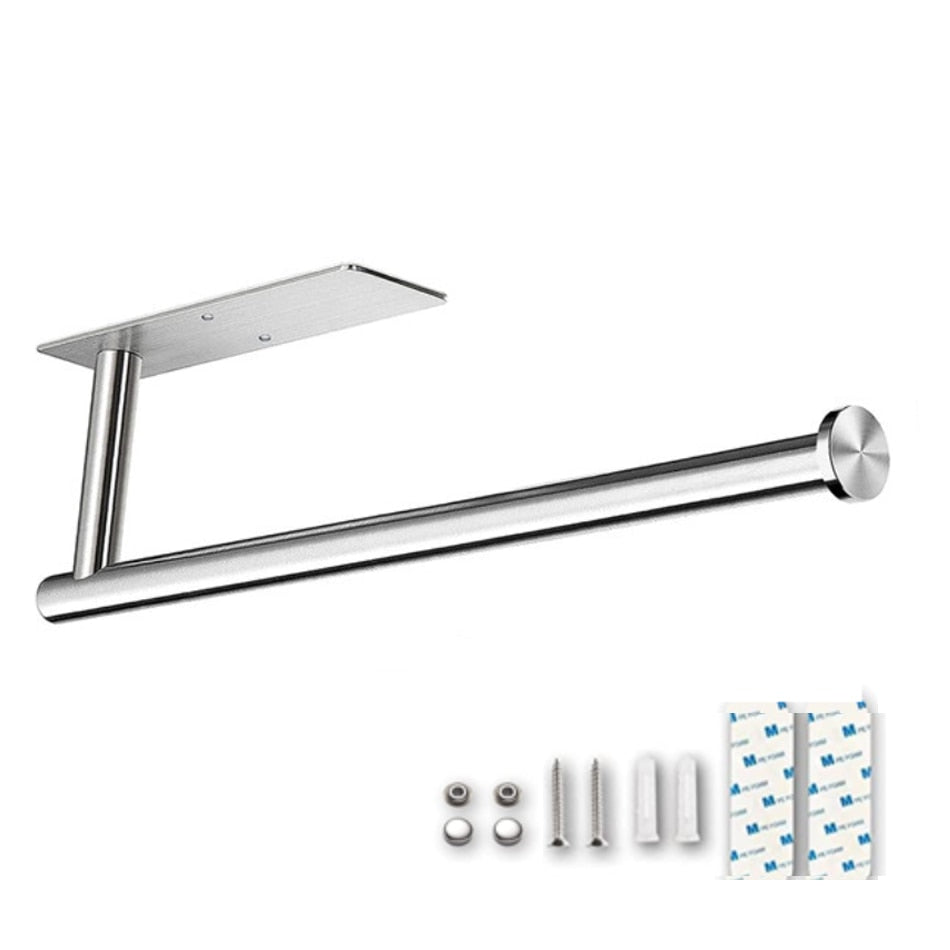 Mounted Stainless Steel Paper Towel Holder