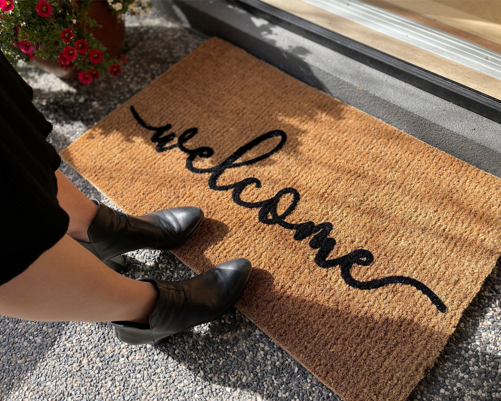 Welcome Doormat Embossed