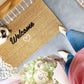 Welcome with Love Doormat Embossed