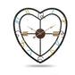 Wired Heart Wall Clock