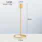 Golden Candle Holders