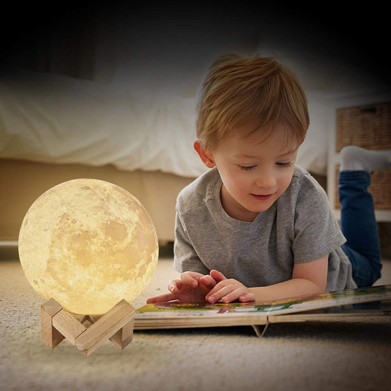 Rechargeable Moon Lamp