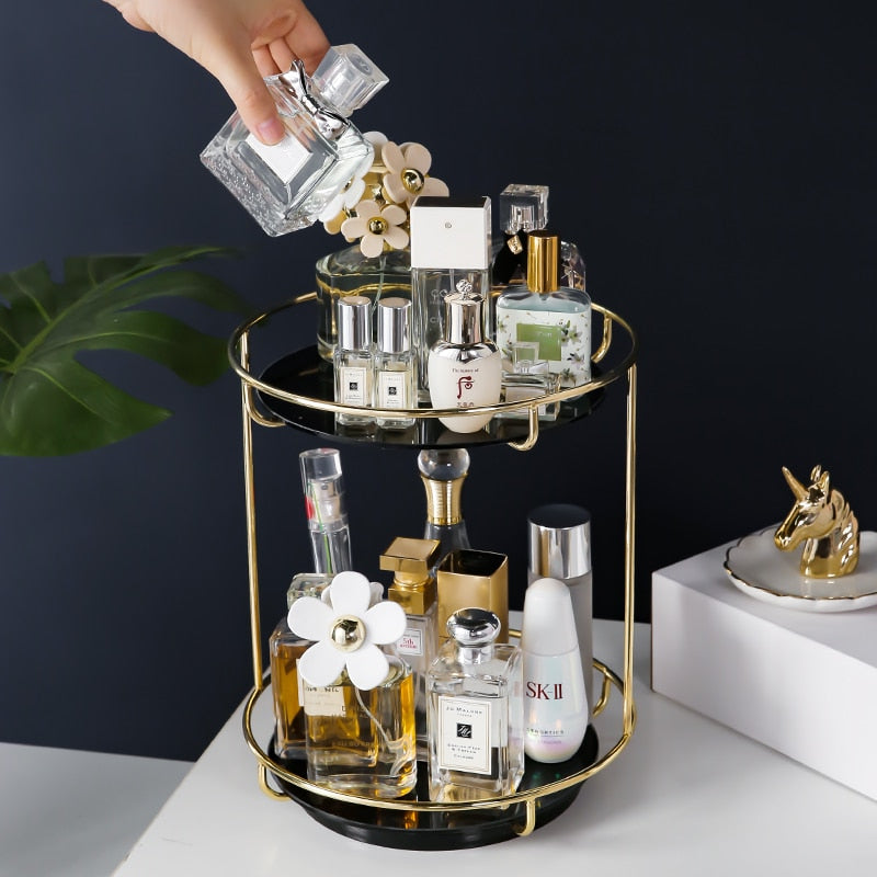 Golden Frame Beauty Organiser