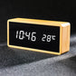 Wooden Digital Alarm Clock