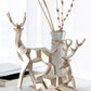 Geometric Deer Figurines
