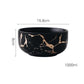 Black and White Marble Servingware