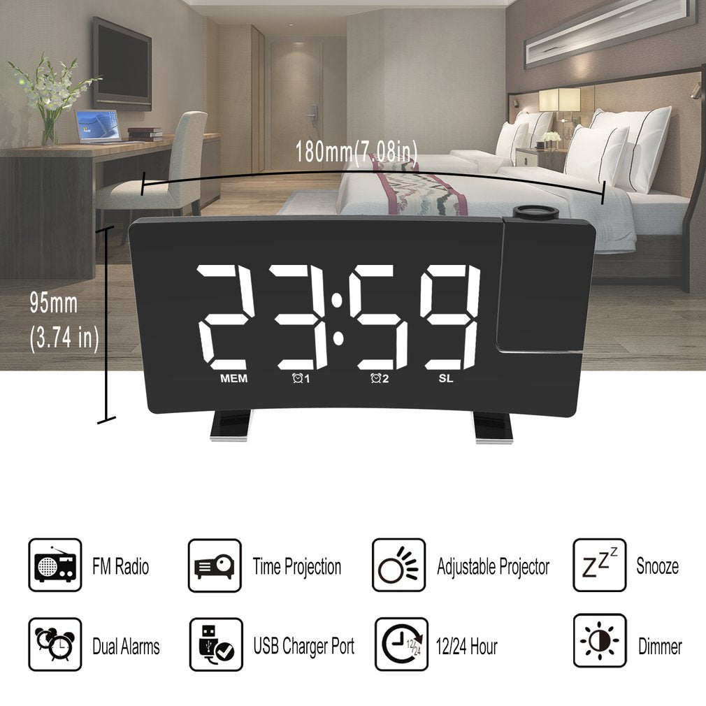 Projection Alarm Clock