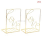 Metallic 2 Piece Book Ends