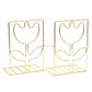Metallic 2 Piece Book Ends