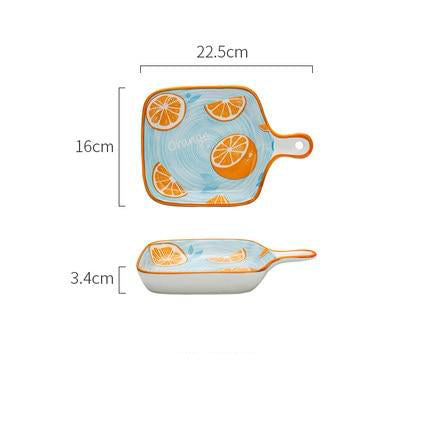 Summer Print Ceramic Baking Pans