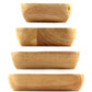 Wooden Square Bowls