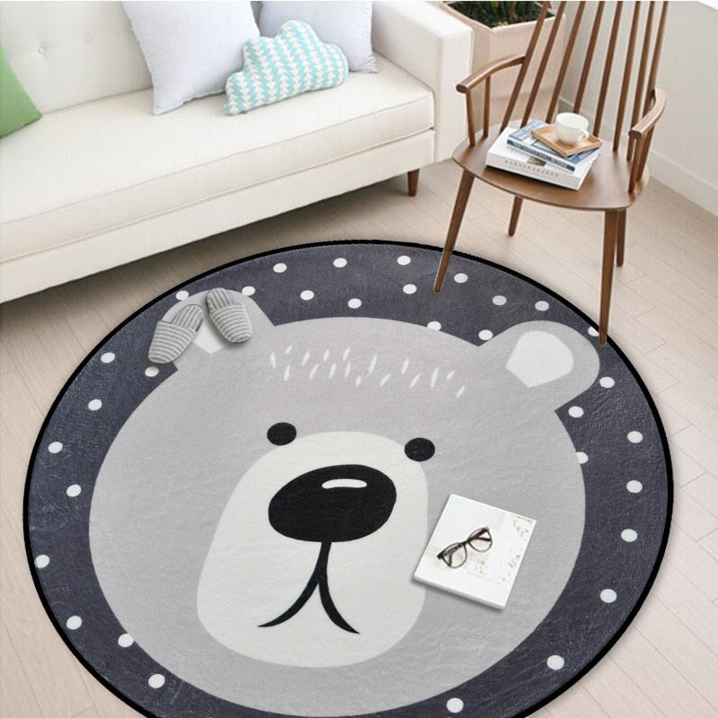 Round Children's Play Mat