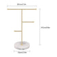 Marble Base Jewellery Stand