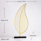 Golden Leaf Decorative Ornament