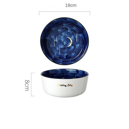 Midnight Serving Bowls