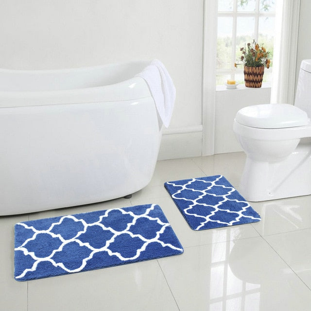 Patterned Bath Mat