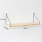 Wooden Wall-Mount Shelf